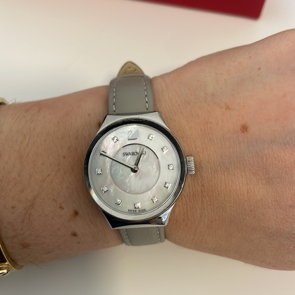 Ladies' Swarovski Crystal Mother-of-Pearl Dreamy Watch 5219457 - Picture 7 of 10